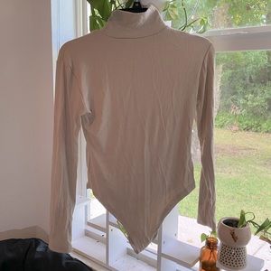 Cream/beige turtleneck bodysuit!